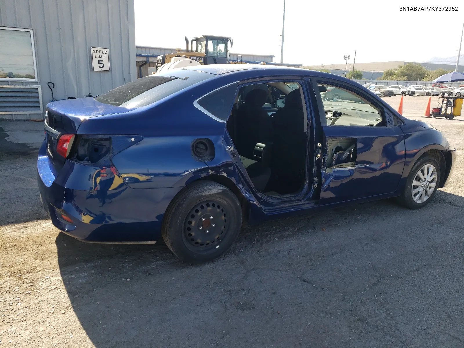 2019 Nissan Sentra S VIN: 3N1AB7AP7KY372952 Lot: 65965284