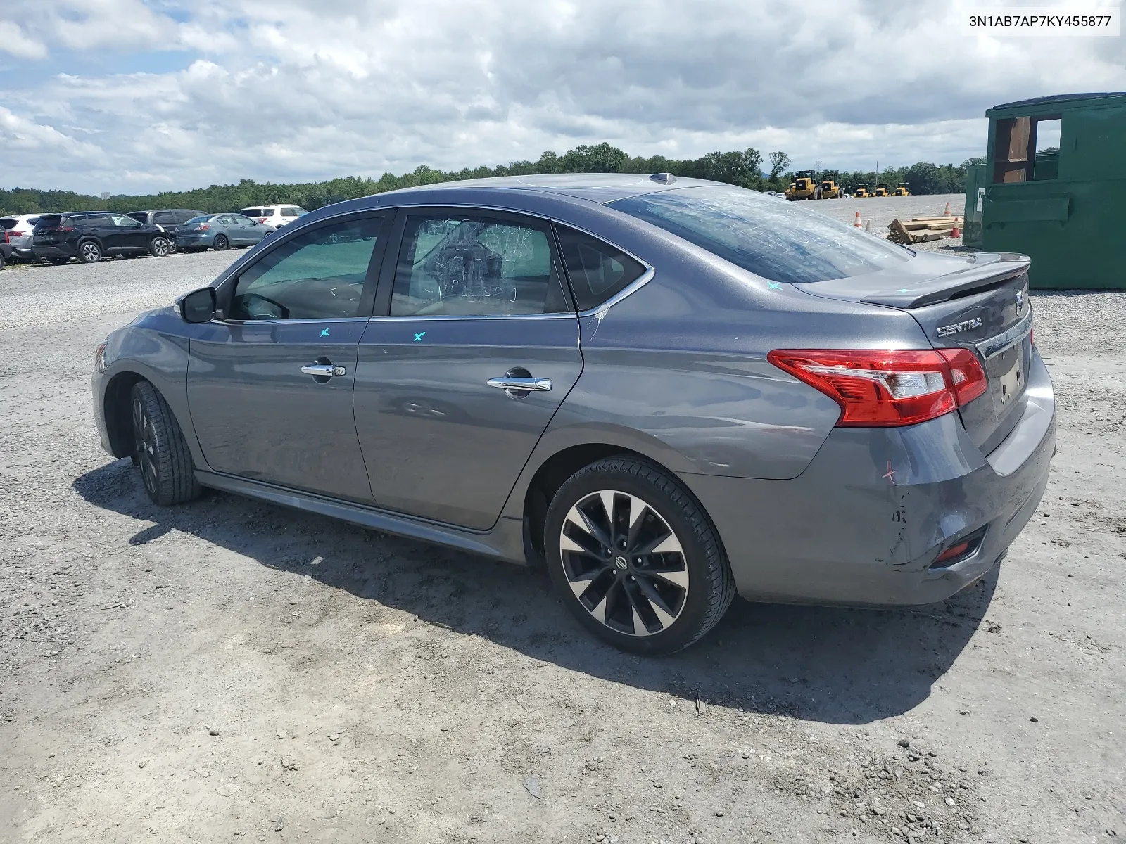 3N1AB7AP7KY455877 2019 Nissan Sentra S