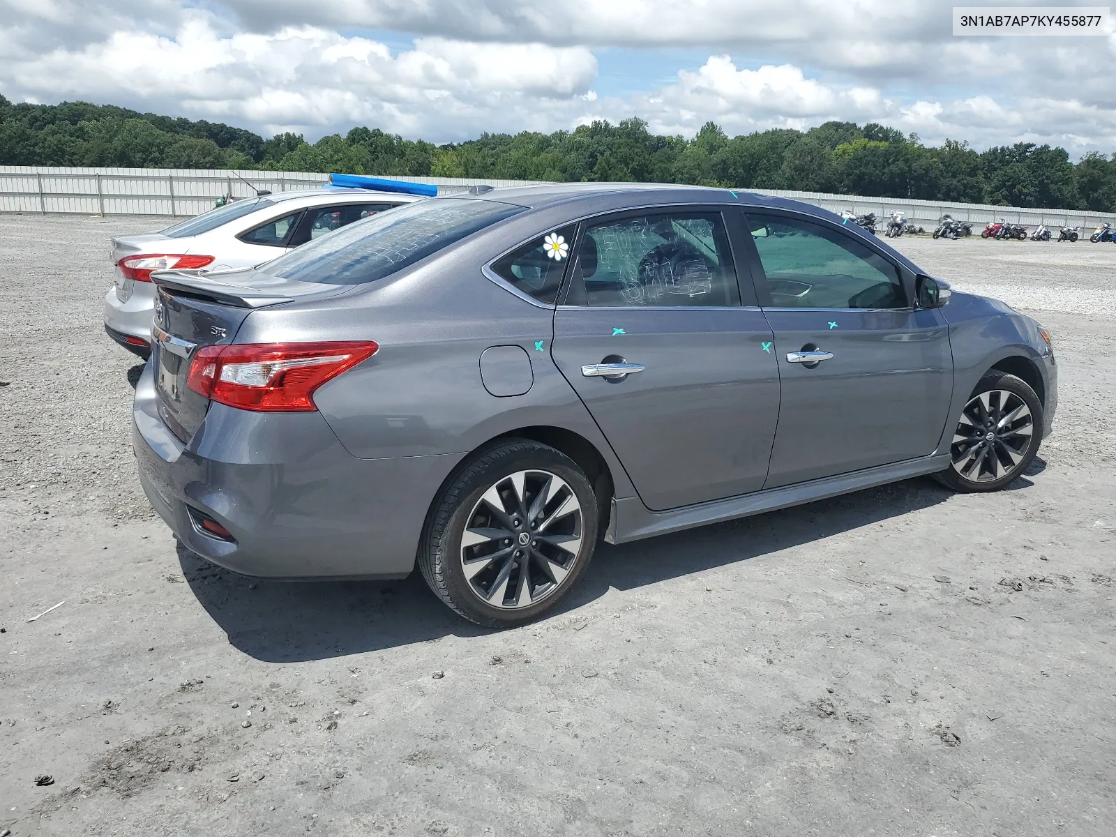 2019 Nissan Sentra S VIN: 3N1AB7AP7KY455877 Lot: 66121834