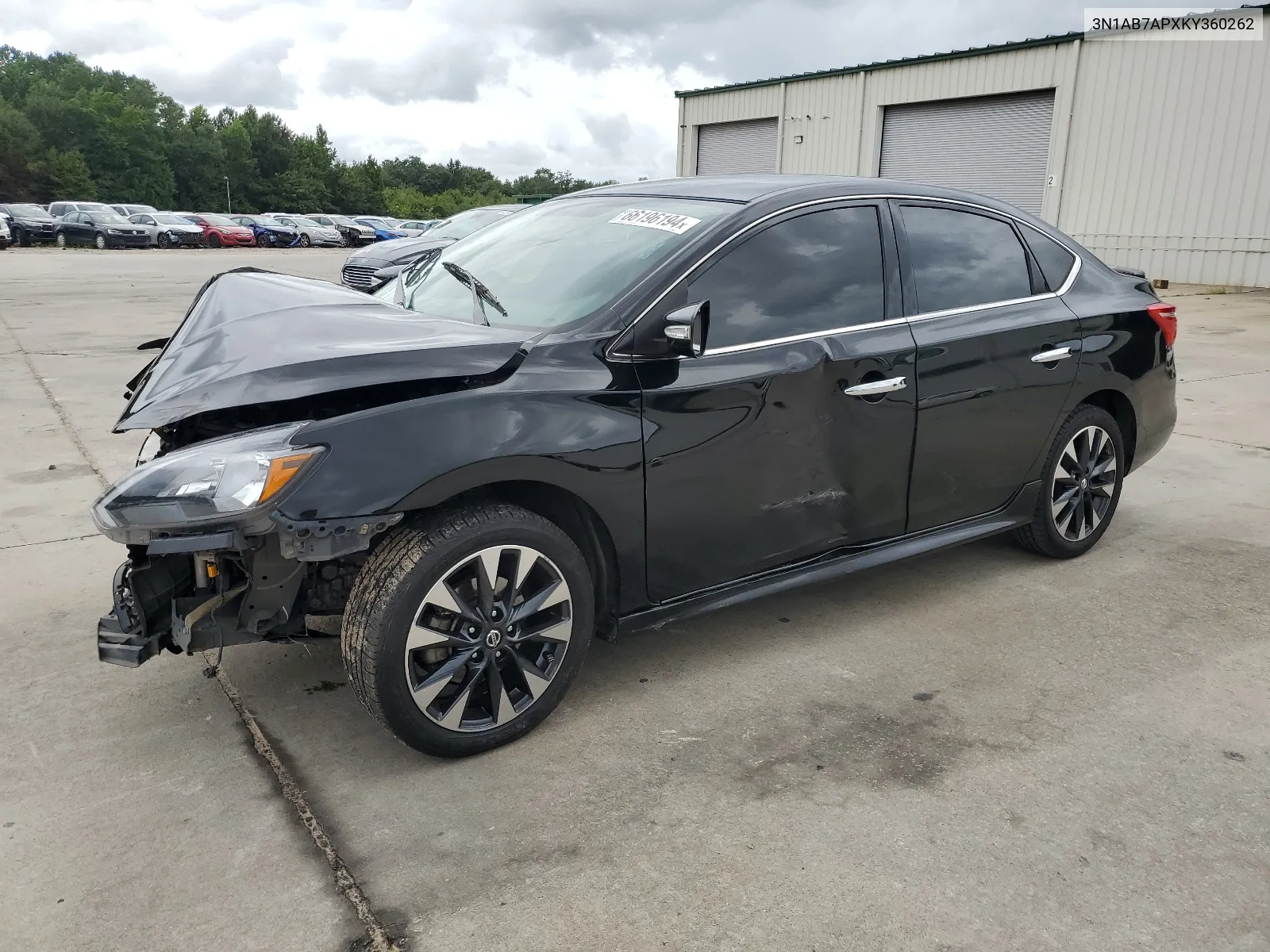 2019 Nissan Sentra S VIN: 3N1AB7APXKY360262 Lot: 66196194