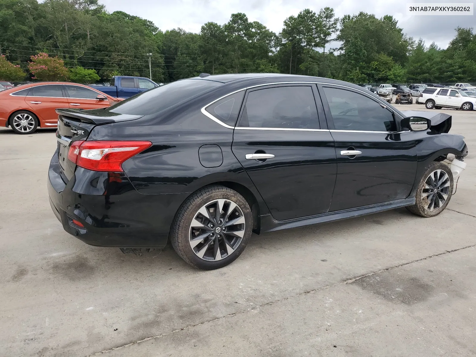 2019 Nissan Sentra S VIN: 3N1AB7APXKY360262 Lot: 66196194