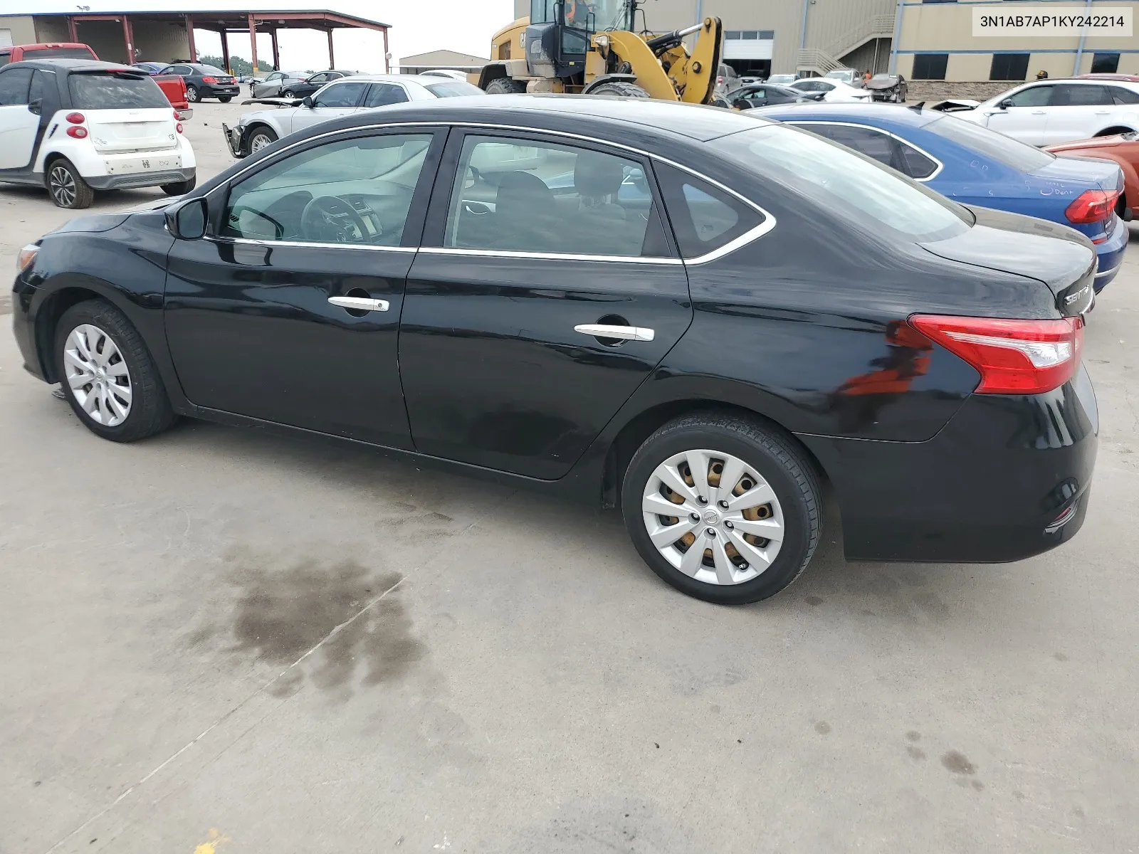 2019 Nissan Sentra S VIN: 3N1AB7AP1KY242214 Lot: 66237304