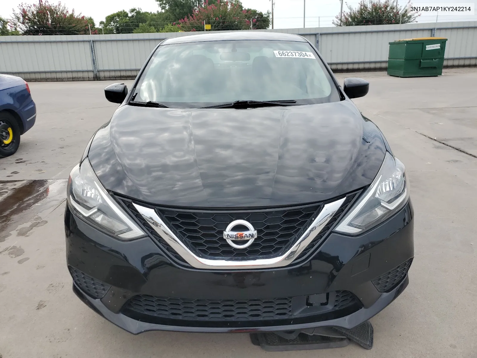 2019 Nissan Sentra S VIN: 3N1AB7AP1KY242214 Lot: 66237304