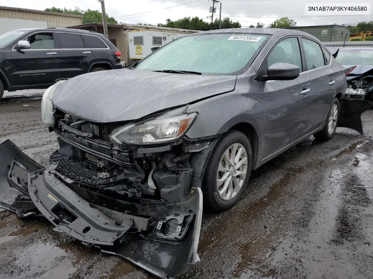 3N1AB7AP3KY406580 2019 Nissan Sentra S