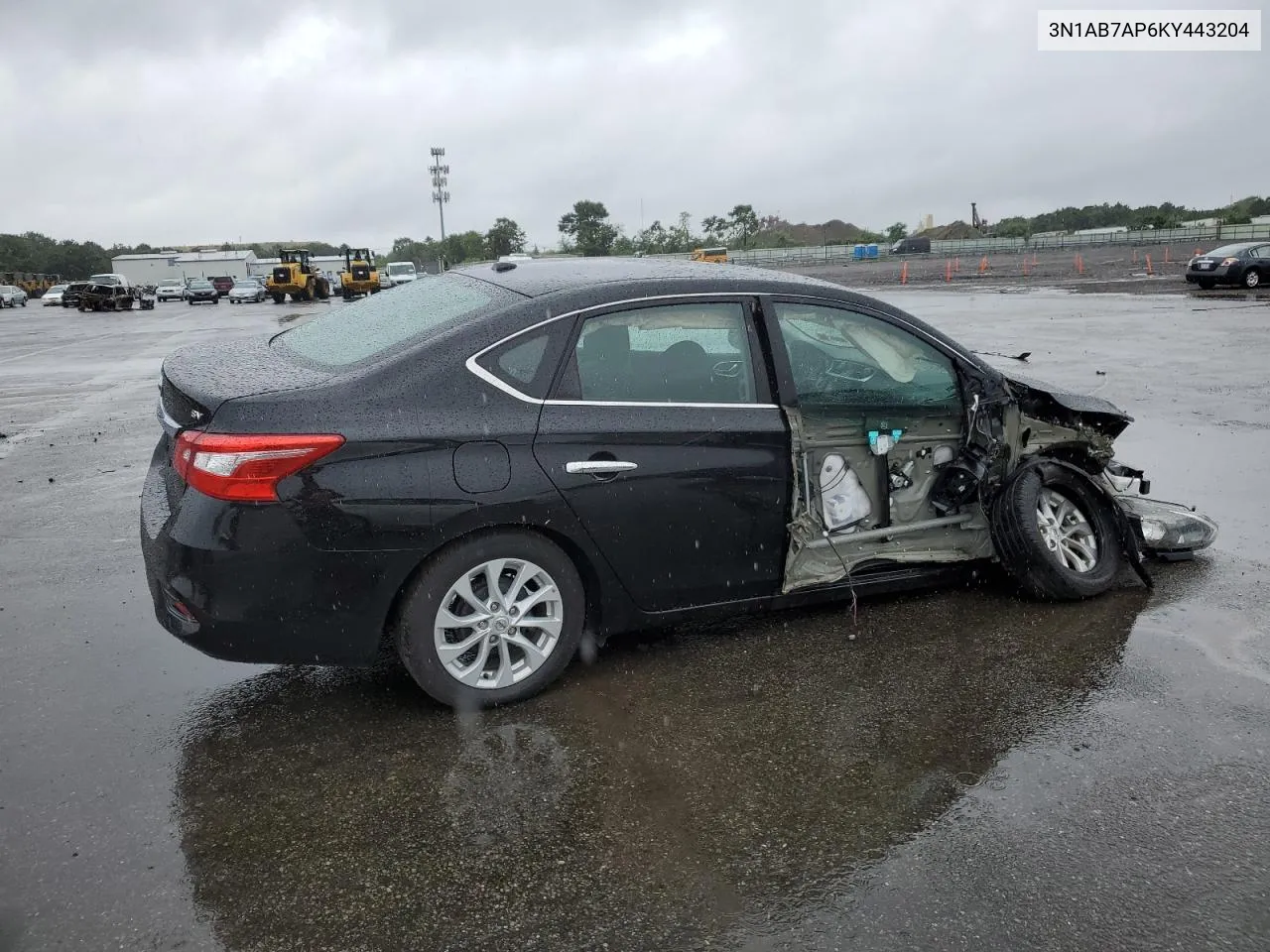 2019 Nissan Sentra S VIN: 3N1AB7AP6KY443204 Lot: 66351054