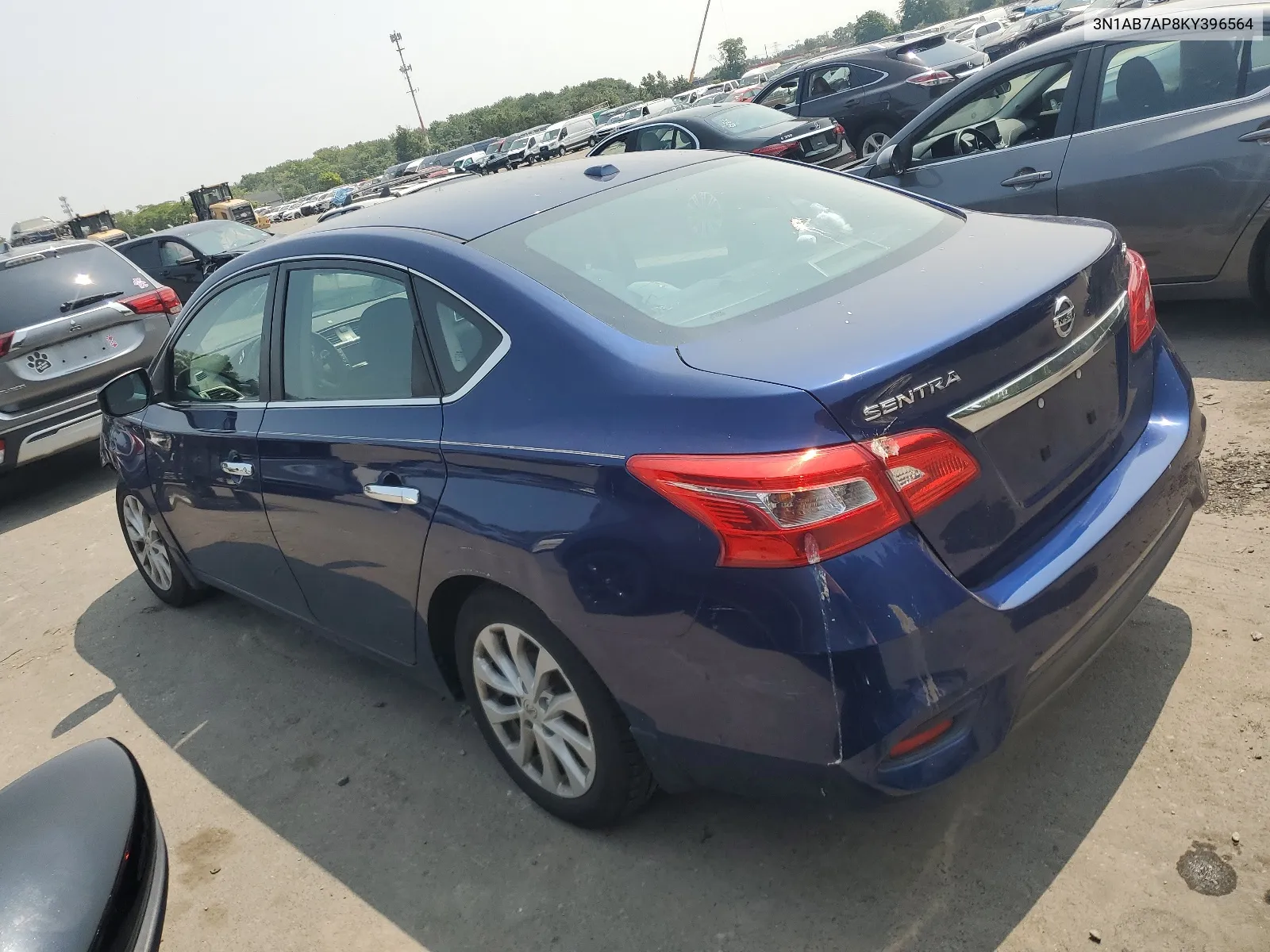 2019 Nissan Sentra S VIN: 3N1AB7AP8KY396564 Lot: 66720504