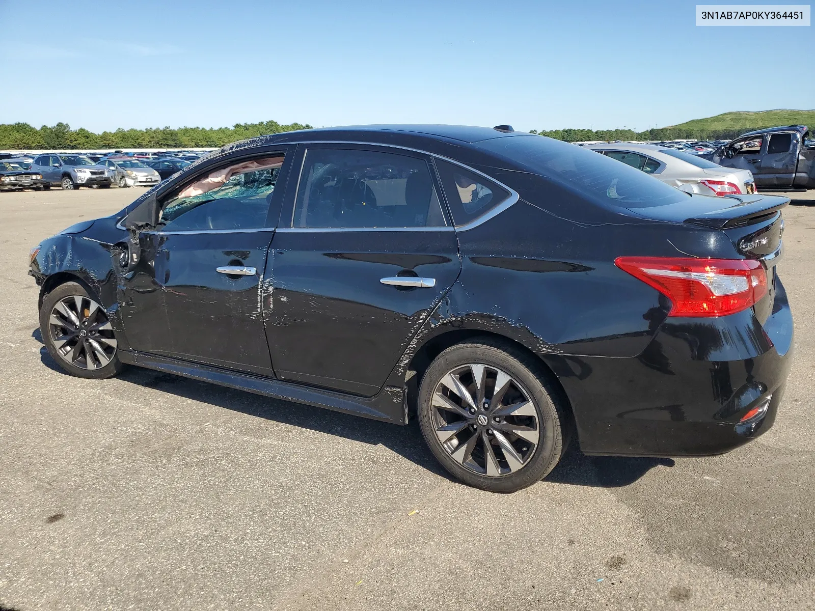 3N1AB7AP0KY364451 2019 Nissan Sentra S