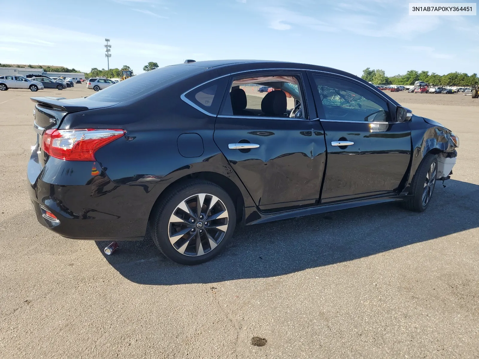 2019 Nissan Sentra S VIN: 3N1AB7AP0KY364451 Lot: 66747924