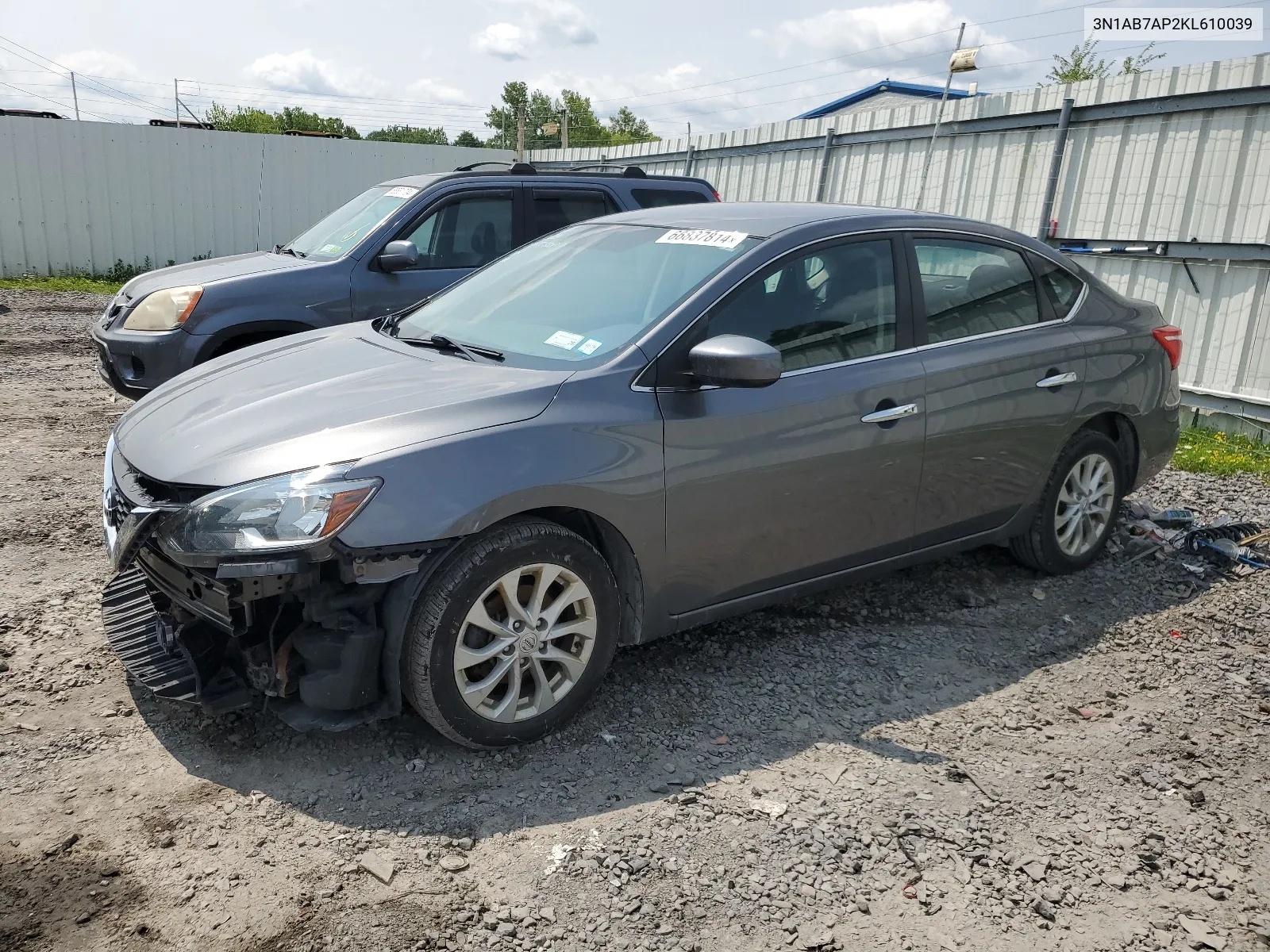 3N1AB7AP2KL610039 2019 Nissan Sentra S