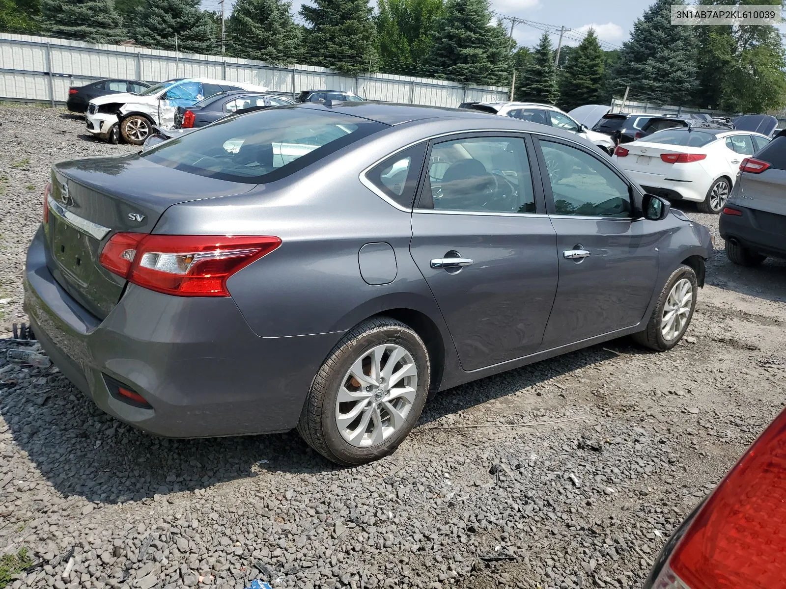 3N1AB7AP2KL610039 2019 Nissan Sentra S