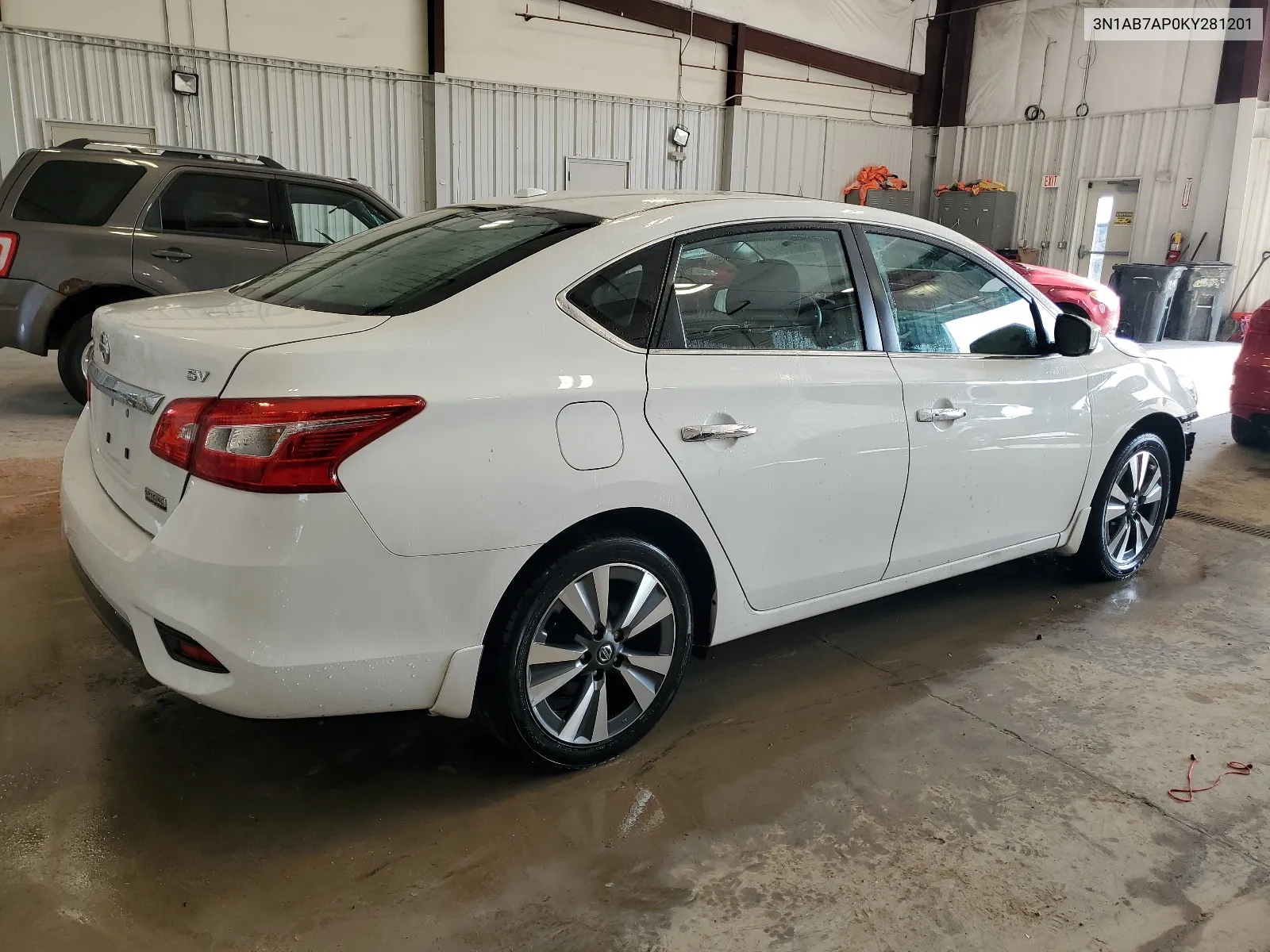 2019 Nissan Sentra S VIN: 3N1AB7AP0KY281201 Lot: 66873814