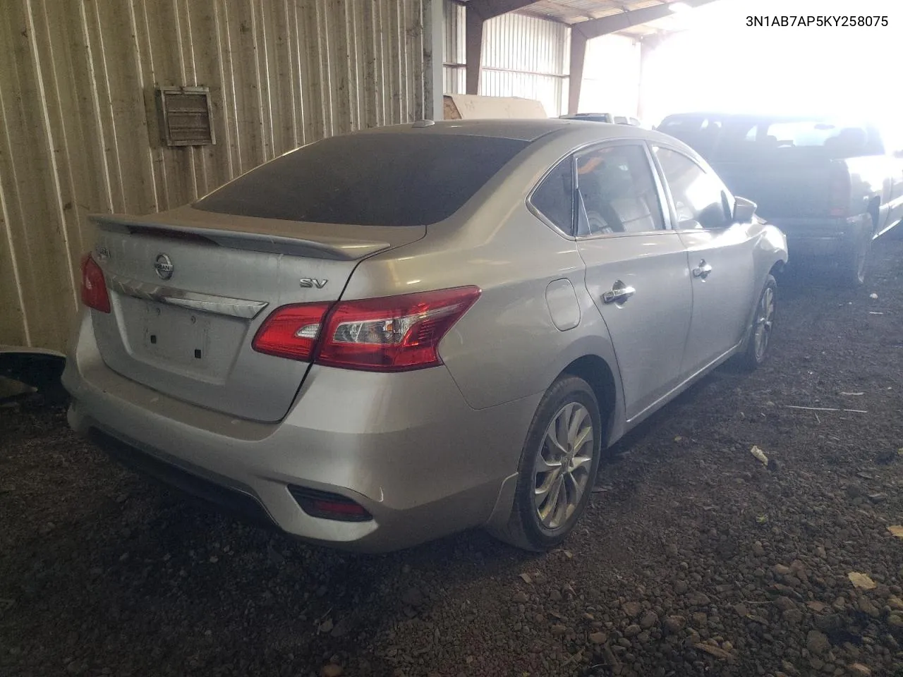 2019 Nissan Sentra S VIN: 3N1AB7AP5KY258075 Lot: 66990324