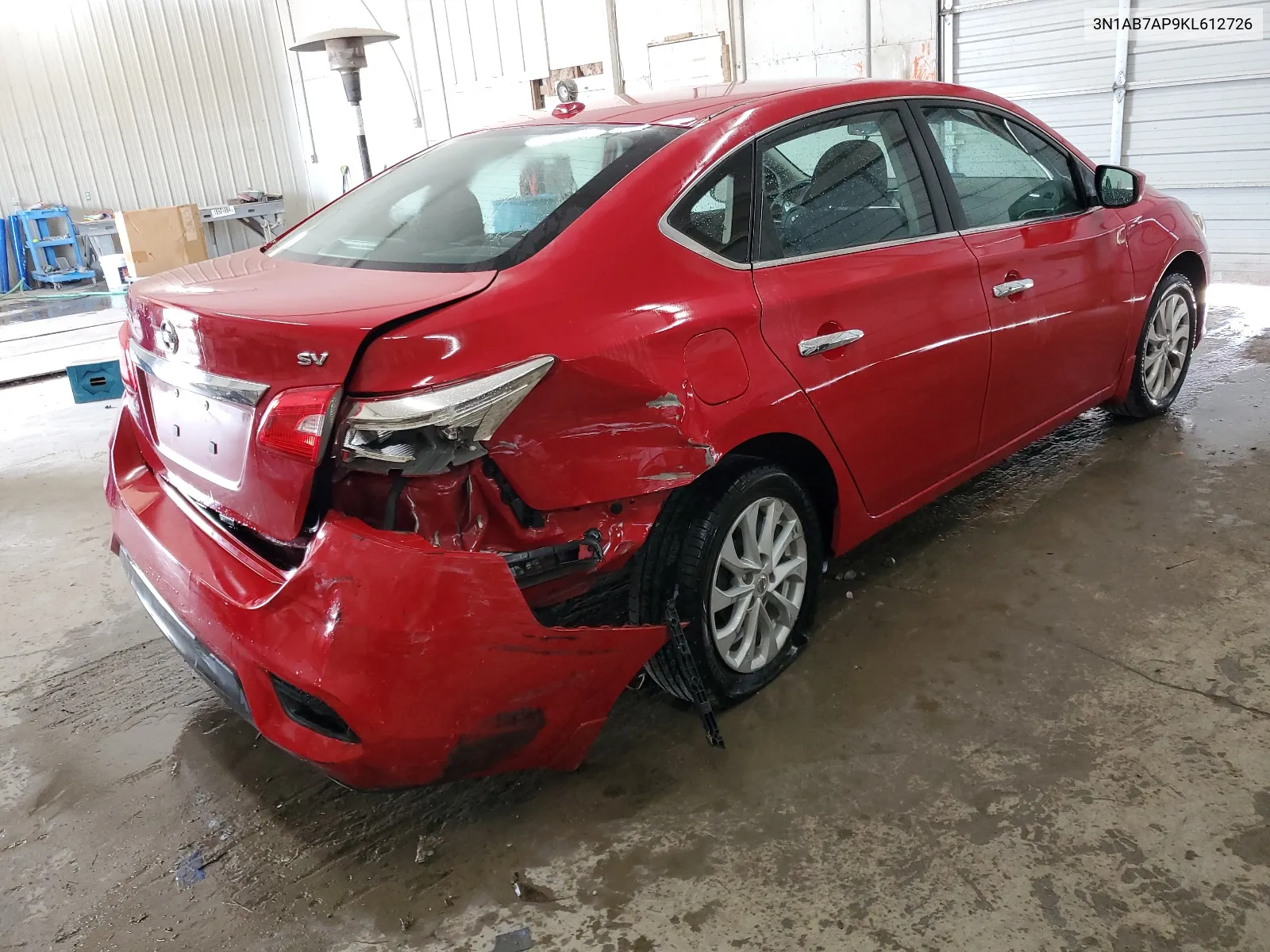 3N1AB7AP9KL612726 2019 Nissan Sentra S