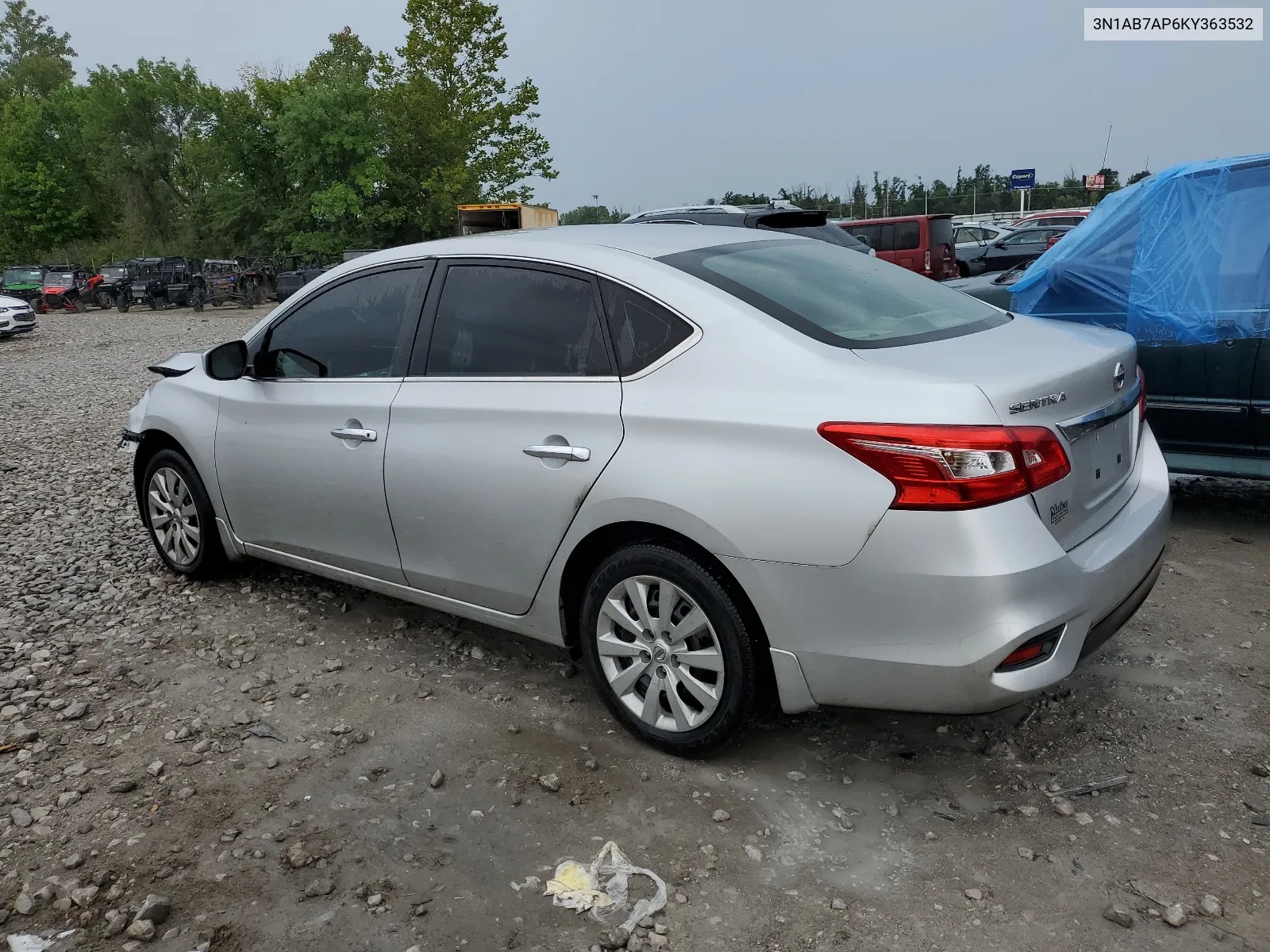 2019 Nissan Sentra S VIN: 3N1AB7AP6KY363532 Lot: 67066974