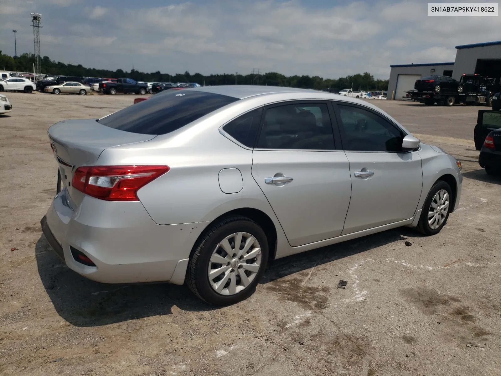 3N1AB7AP9KY418622 2019 Nissan Sentra S