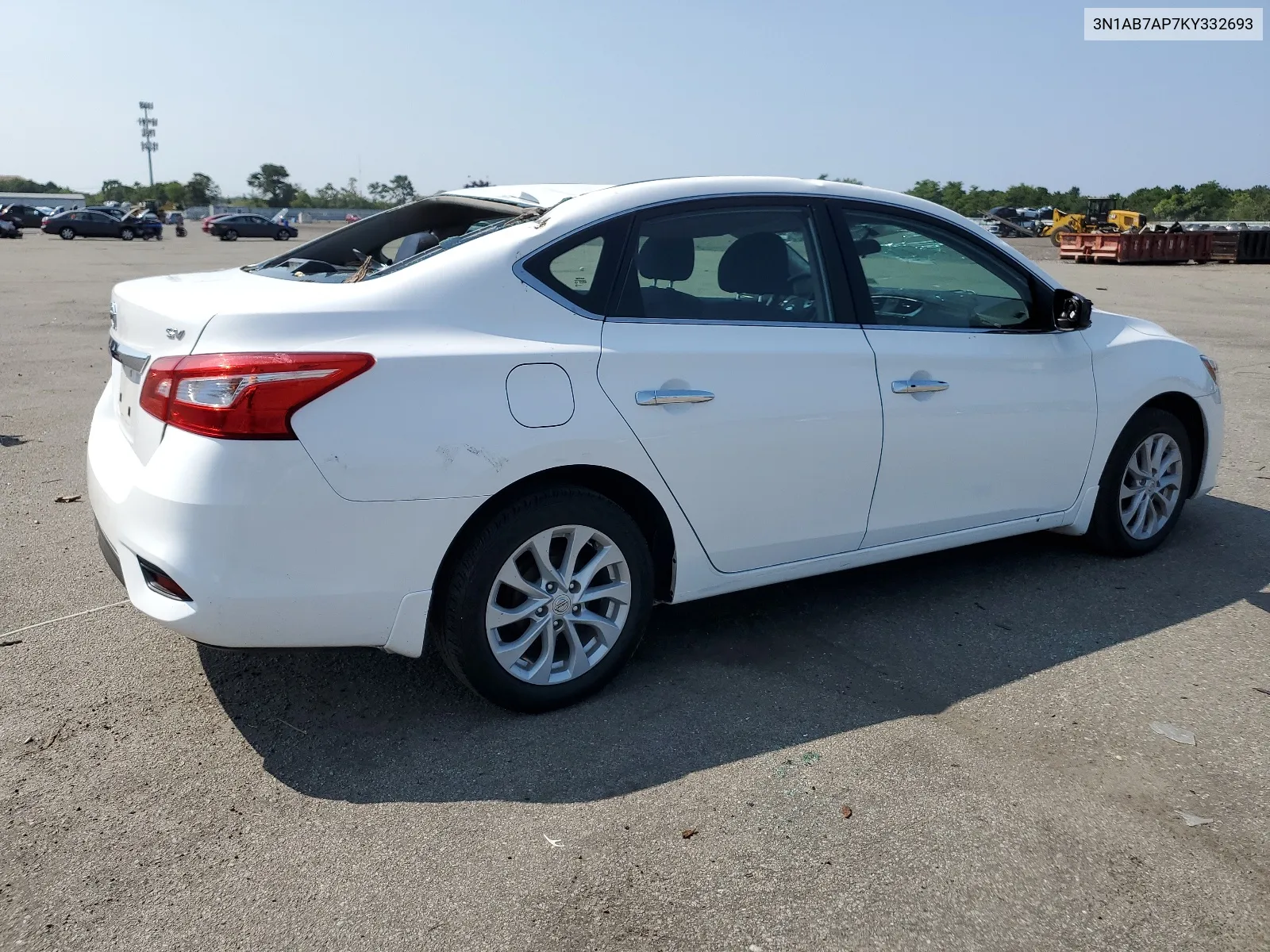 2019 Nissan Sentra S VIN: 3N1AB7AP7KY332693 Lot: 67190314