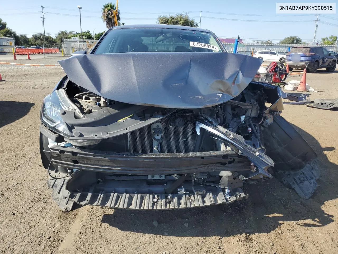 3N1AB7AP9KY390515 2019 Nissan Sentra S