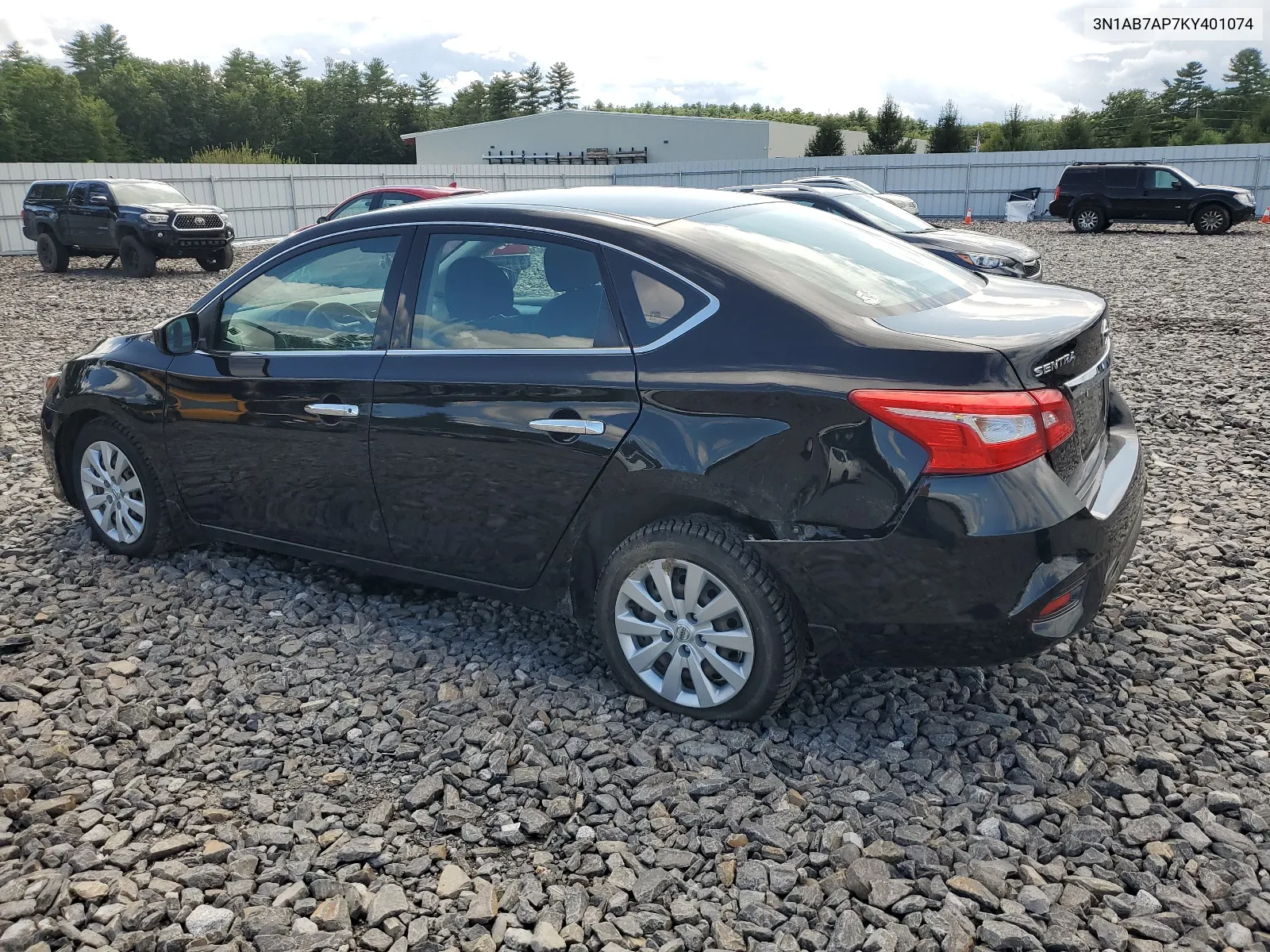 2019 Nissan Sentra S VIN: 3N1AB7AP7KY401074 Lot: 67277524