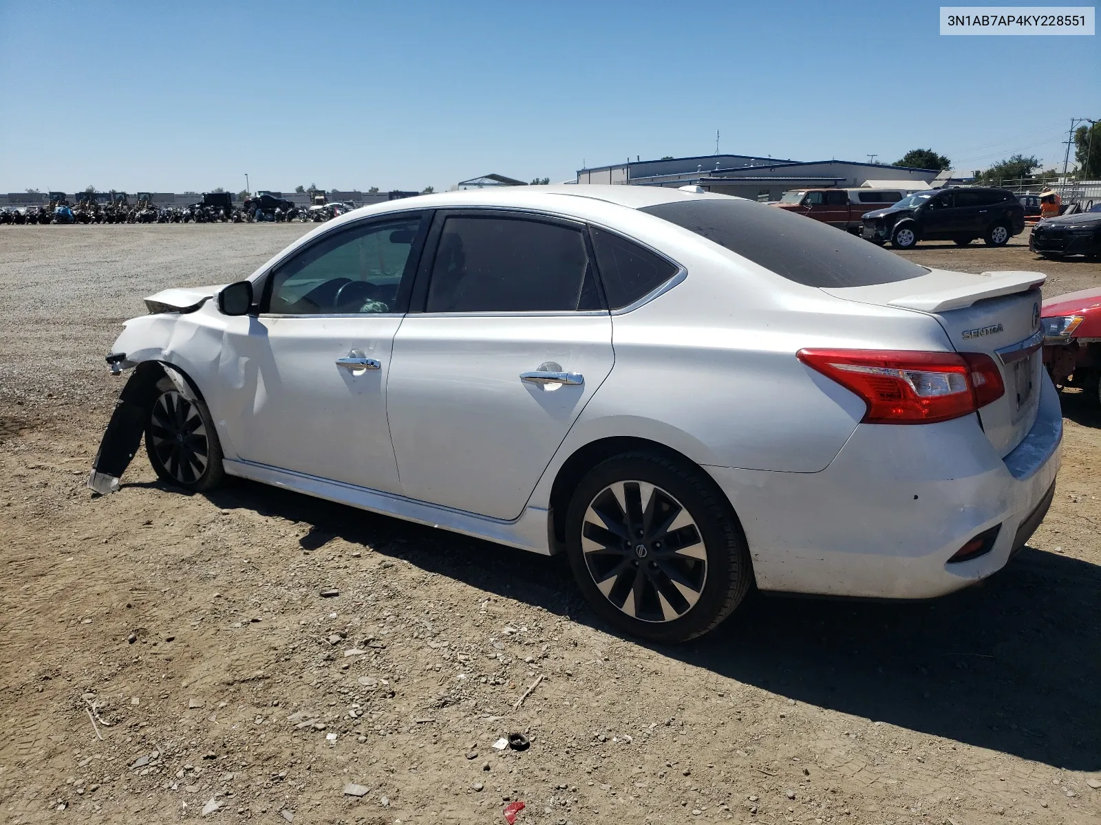 3N1AB7AP4KY228551 2019 Nissan Sentra S