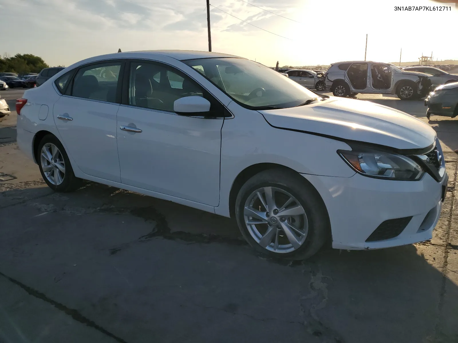 2019 Nissan Sentra S VIN: 3N1AB7AP7KL612711 Lot: 67307204