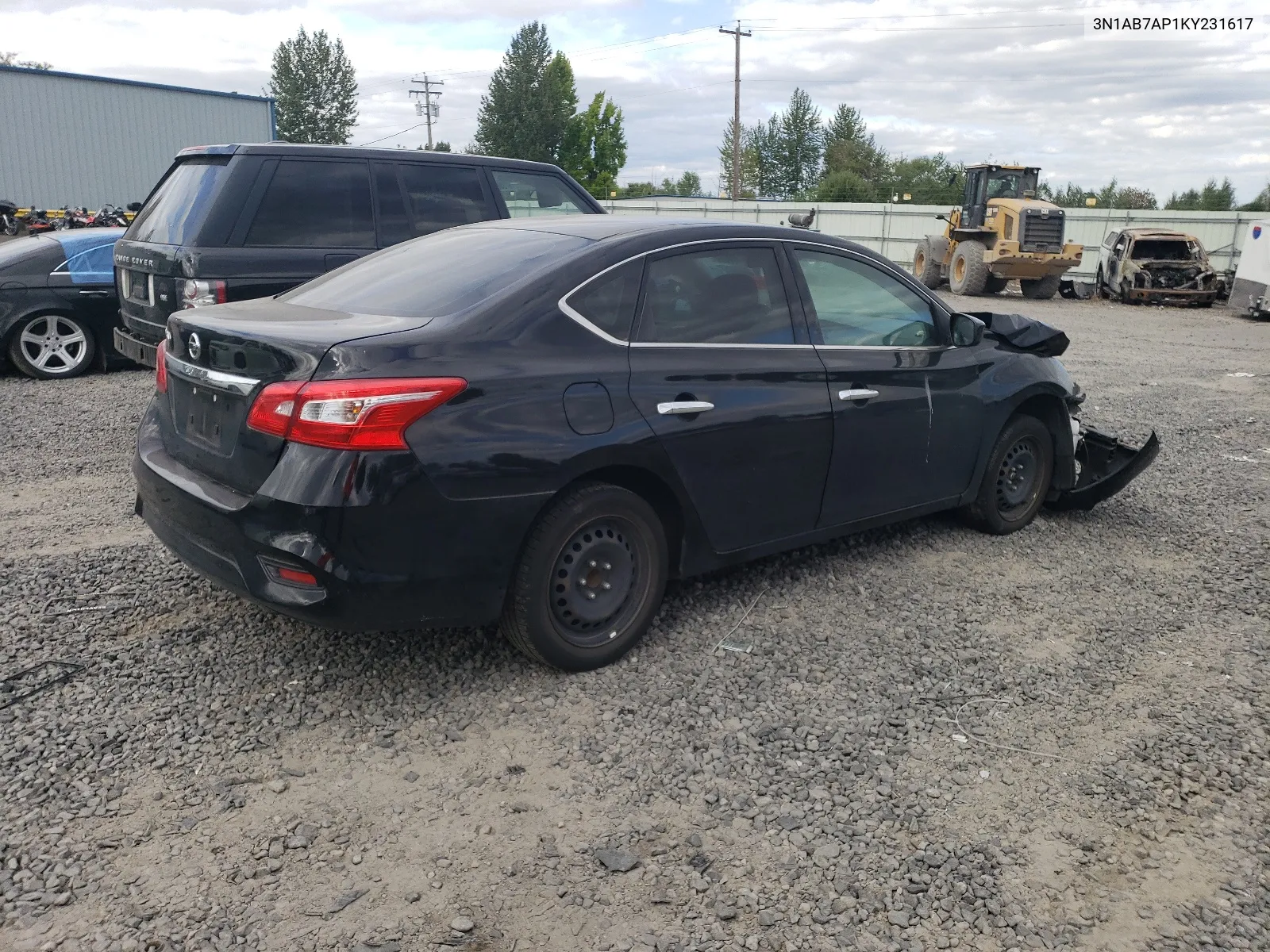 2019 Nissan Sentra S VIN: 3N1AB7AP1KY231617 Lot: 67329464