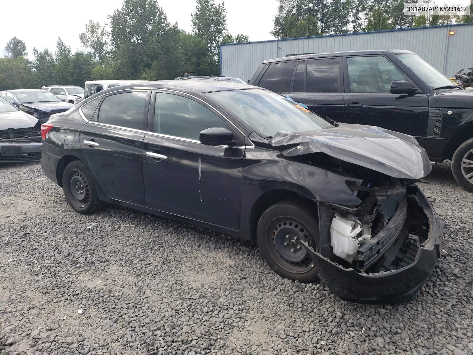 3N1AB7AP1KY231617 2019 Nissan Sentra S