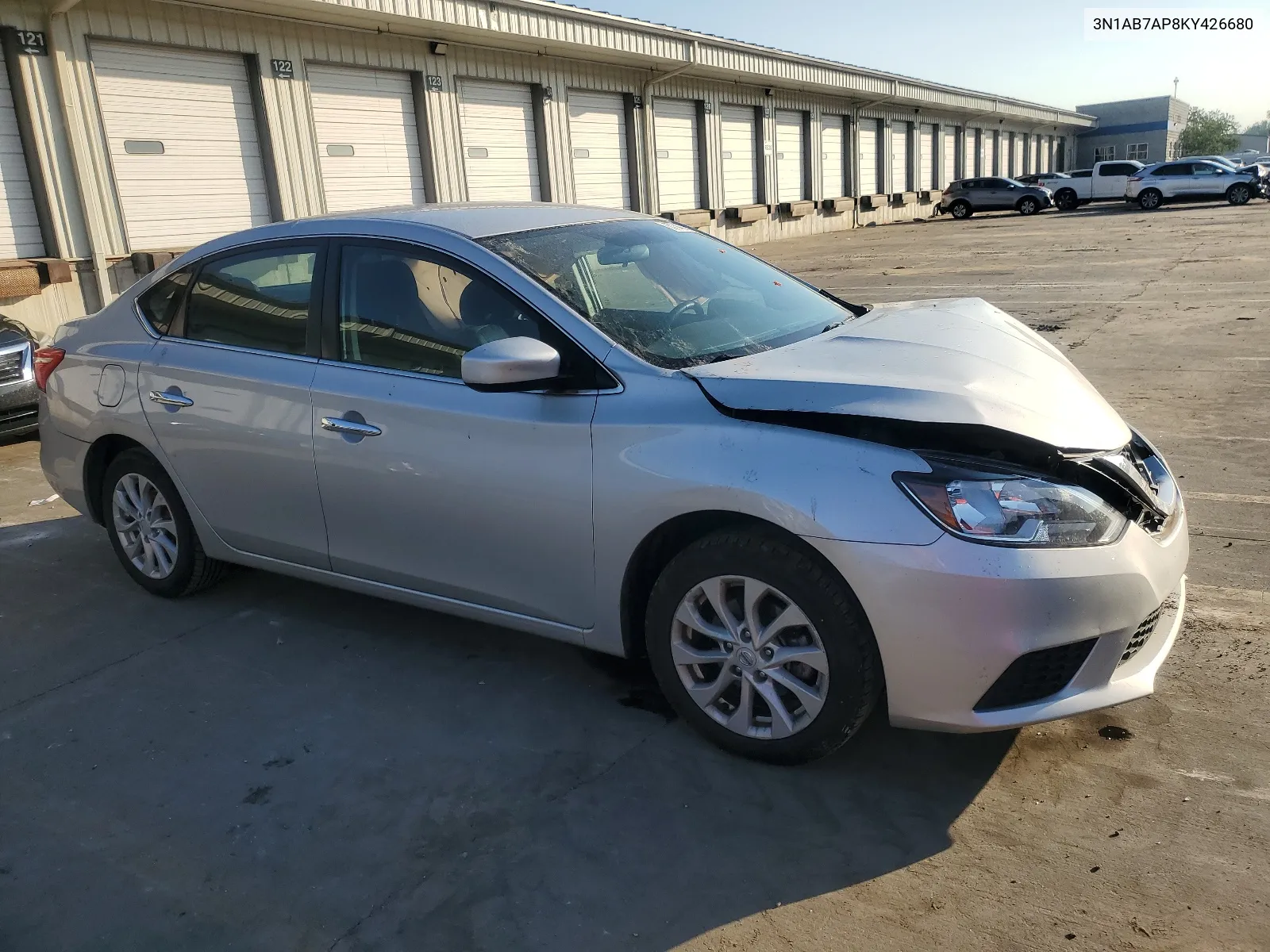 2019 Nissan Sentra S VIN: 3N1AB7AP8KY426680 Lot: 67342024