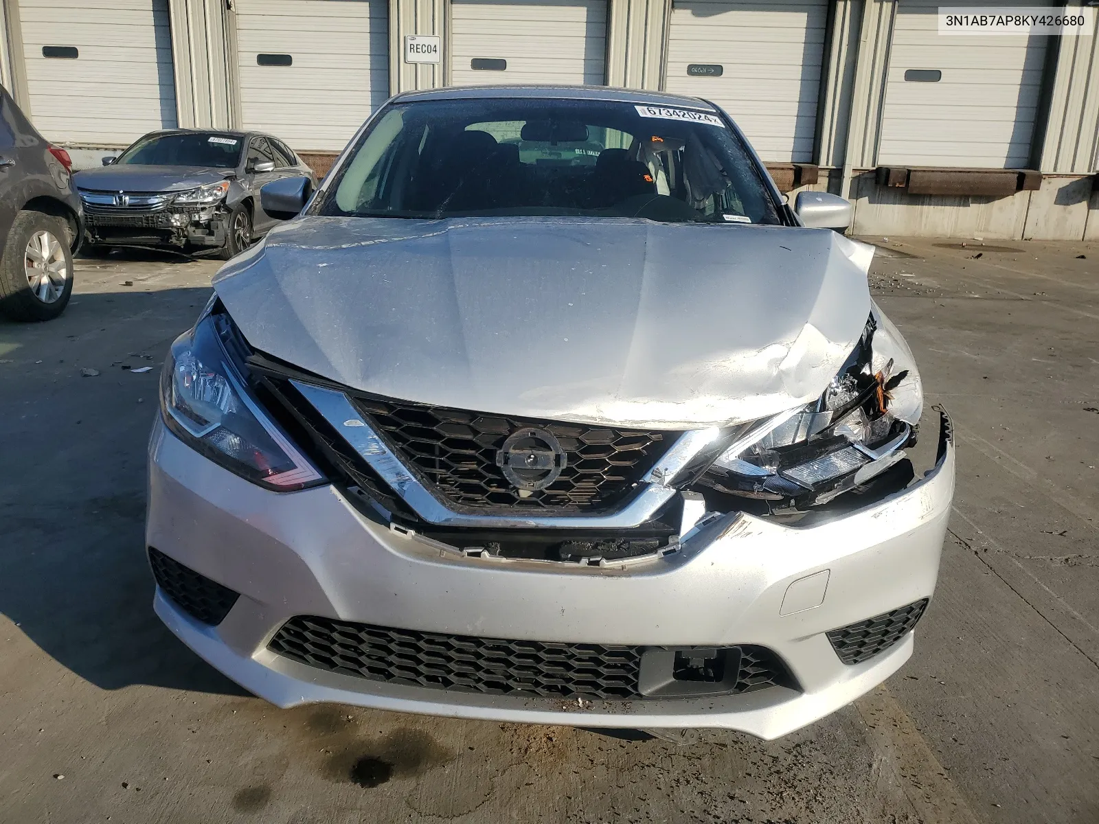 3N1AB7AP8KY426680 2019 Nissan Sentra S