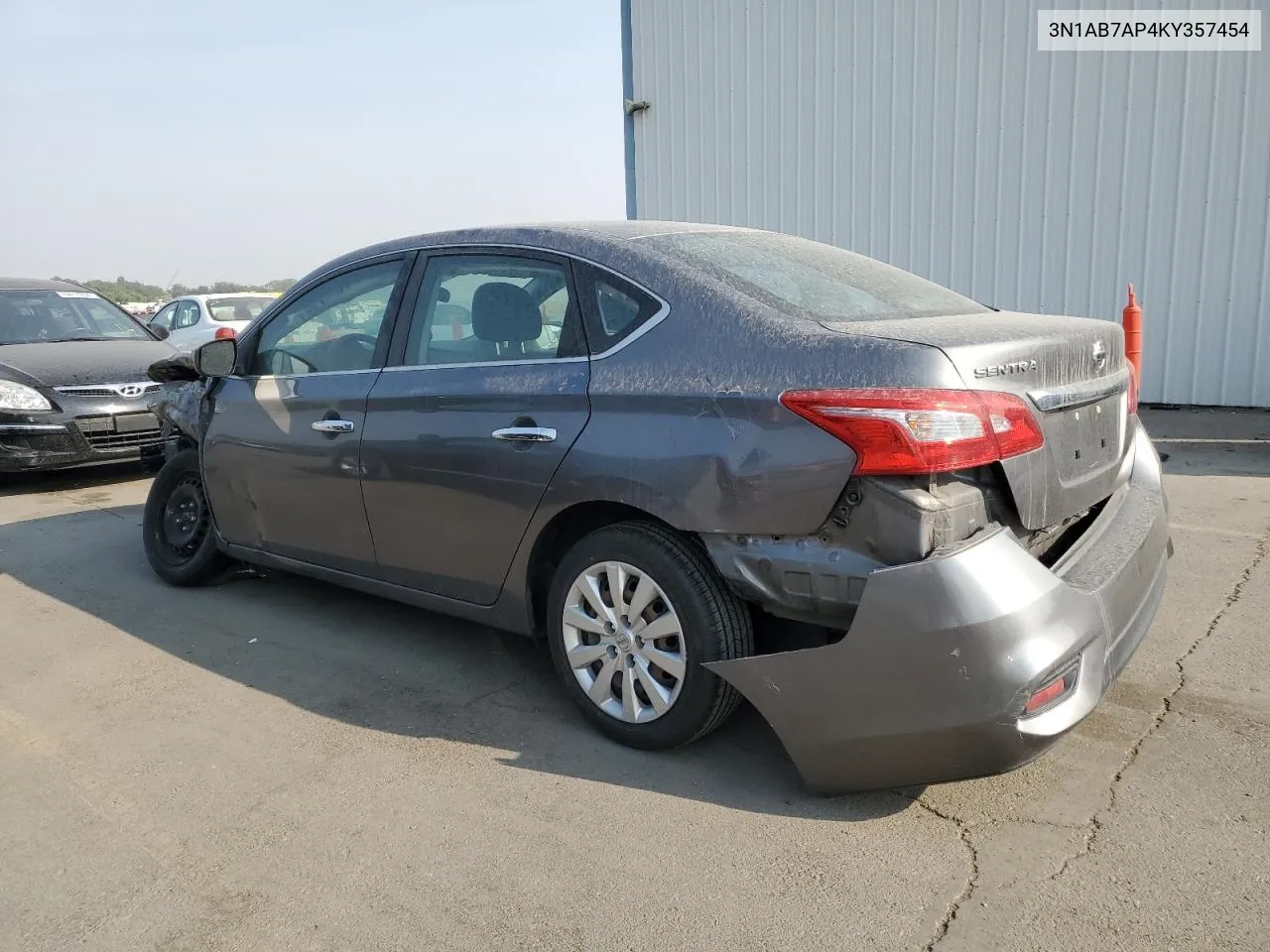 3N1AB7AP4KY357454 2019 Nissan Sentra S