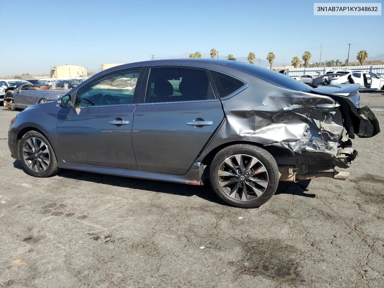 2019 Nissan Sentra S VIN: 3N1AB7AP1KY348632 Lot: 67372464