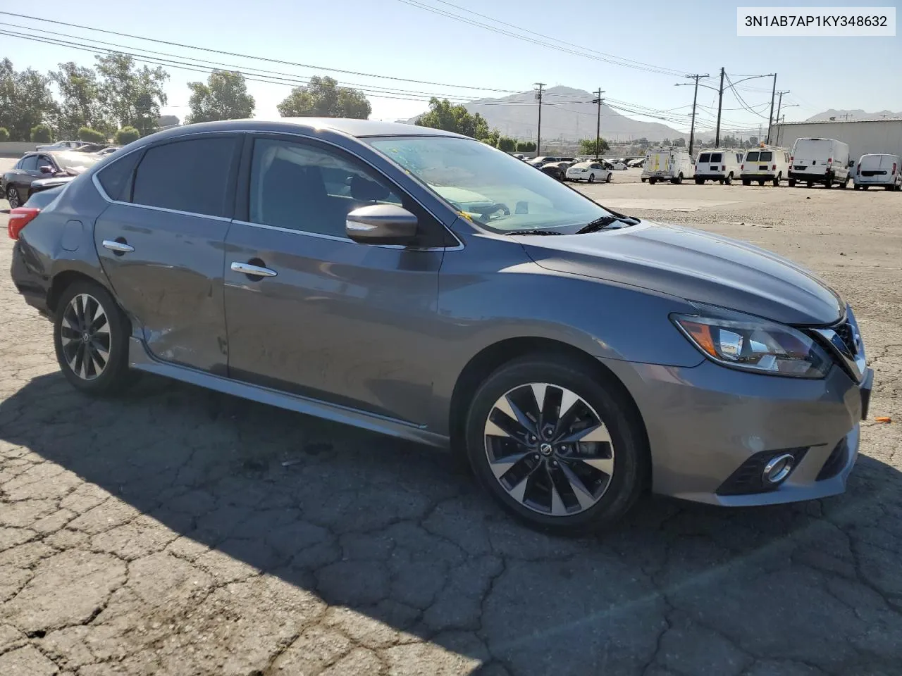 2019 Nissan Sentra S VIN: 3N1AB7AP1KY348632 Lot: 67372464