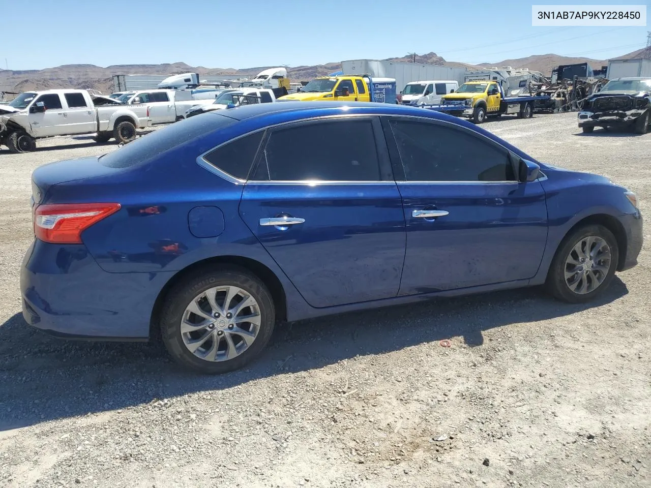 2019 Nissan Sentra S VIN: 3N1AB7AP9KY228450 Lot: 67413384