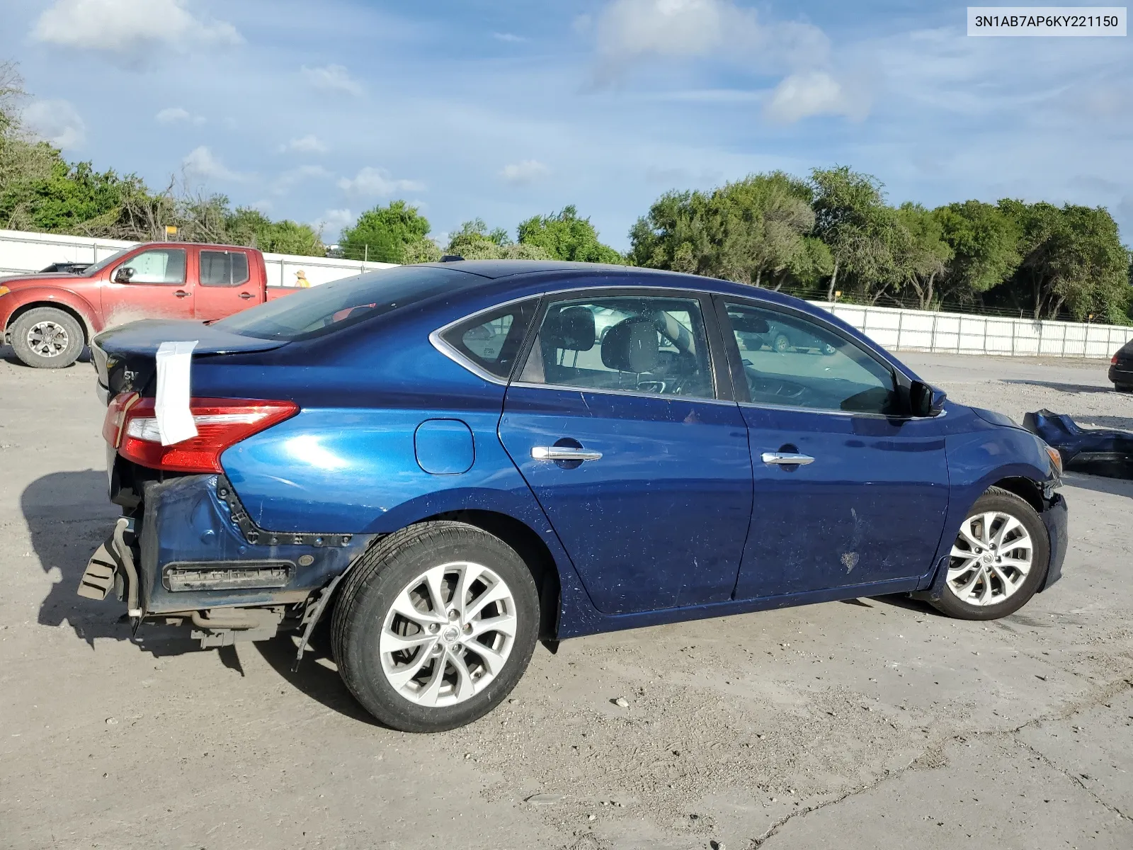 3N1AB7AP6KY221150 2019 Nissan Sentra S