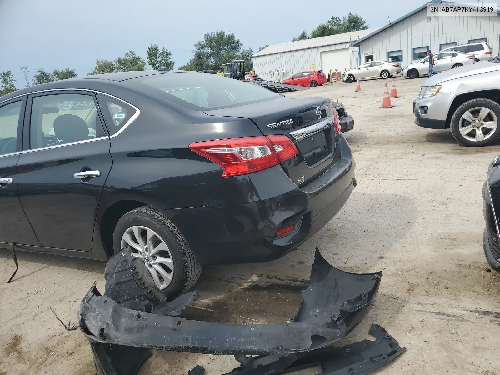 2019 Nissan Sentra S VIN: 3N1AB7AP7KY413919 Lot: 67460834