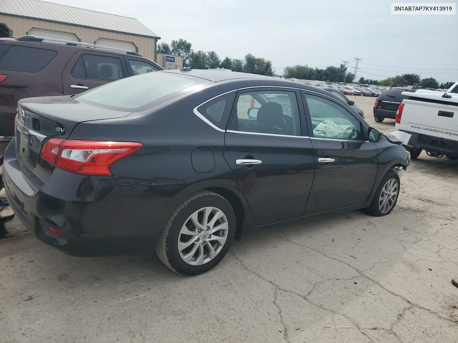 3N1AB7AP7KY413919 2019 Nissan Sentra S