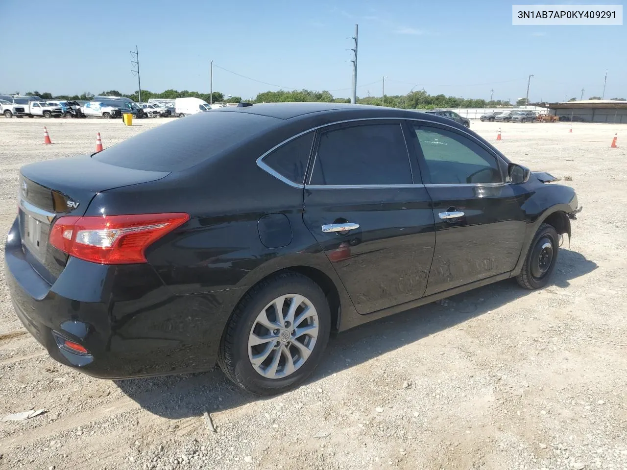 2019 Nissan Sentra S VIN: 3N1AB7AP0KY409291 Lot: 67463154