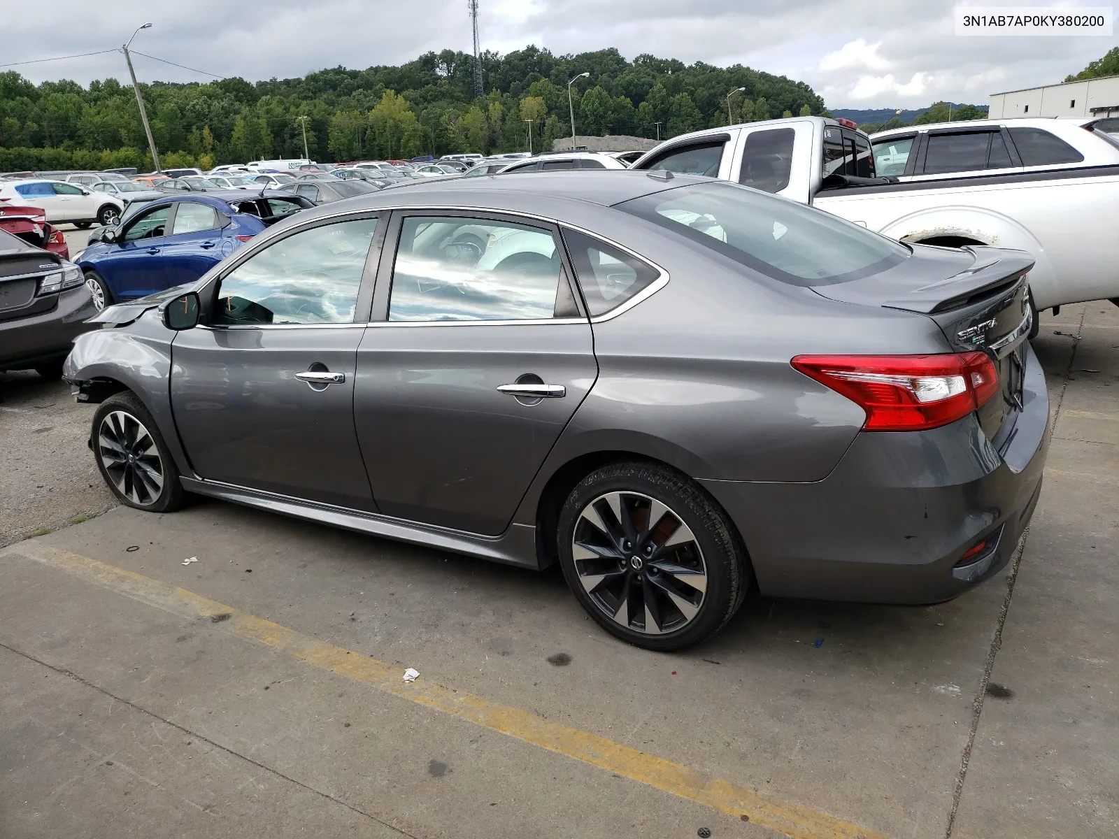 3N1AB7AP0KY380200 2019 Nissan Sentra S