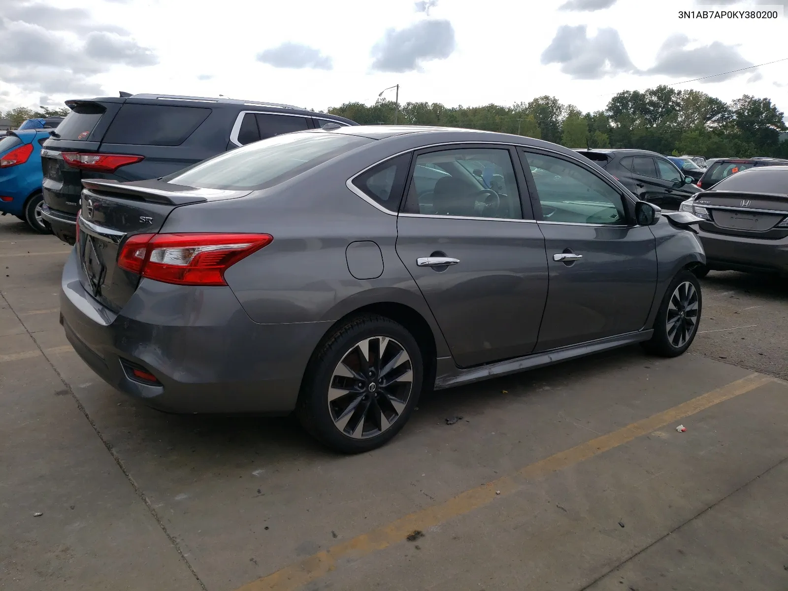 3N1AB7AP0KY380200 2019 Nissan Sentra S