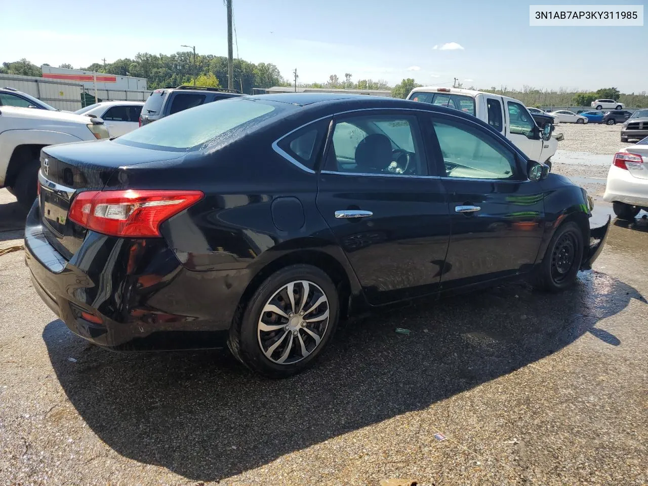 3N1AB7AP3KY311985 2019 Nissan Sentra S