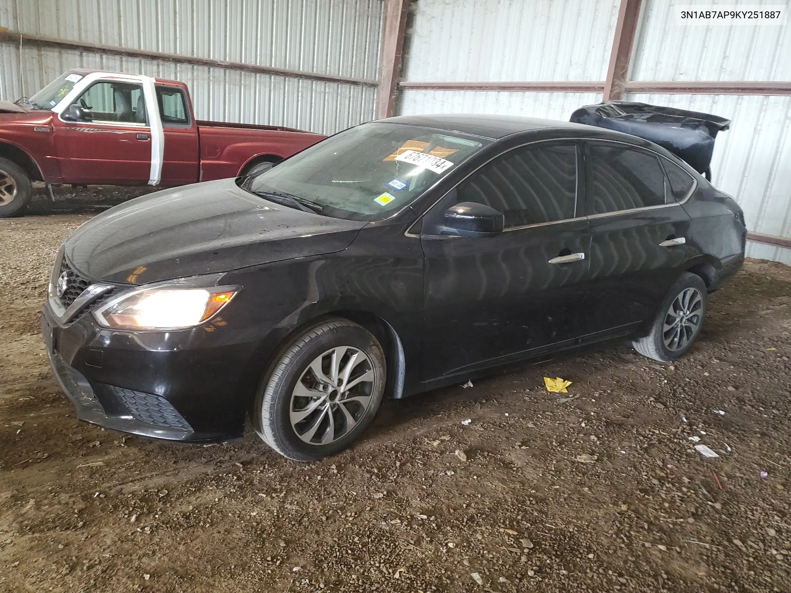 3N1AB7AP9KY251887 2019 Nissan Sentra S