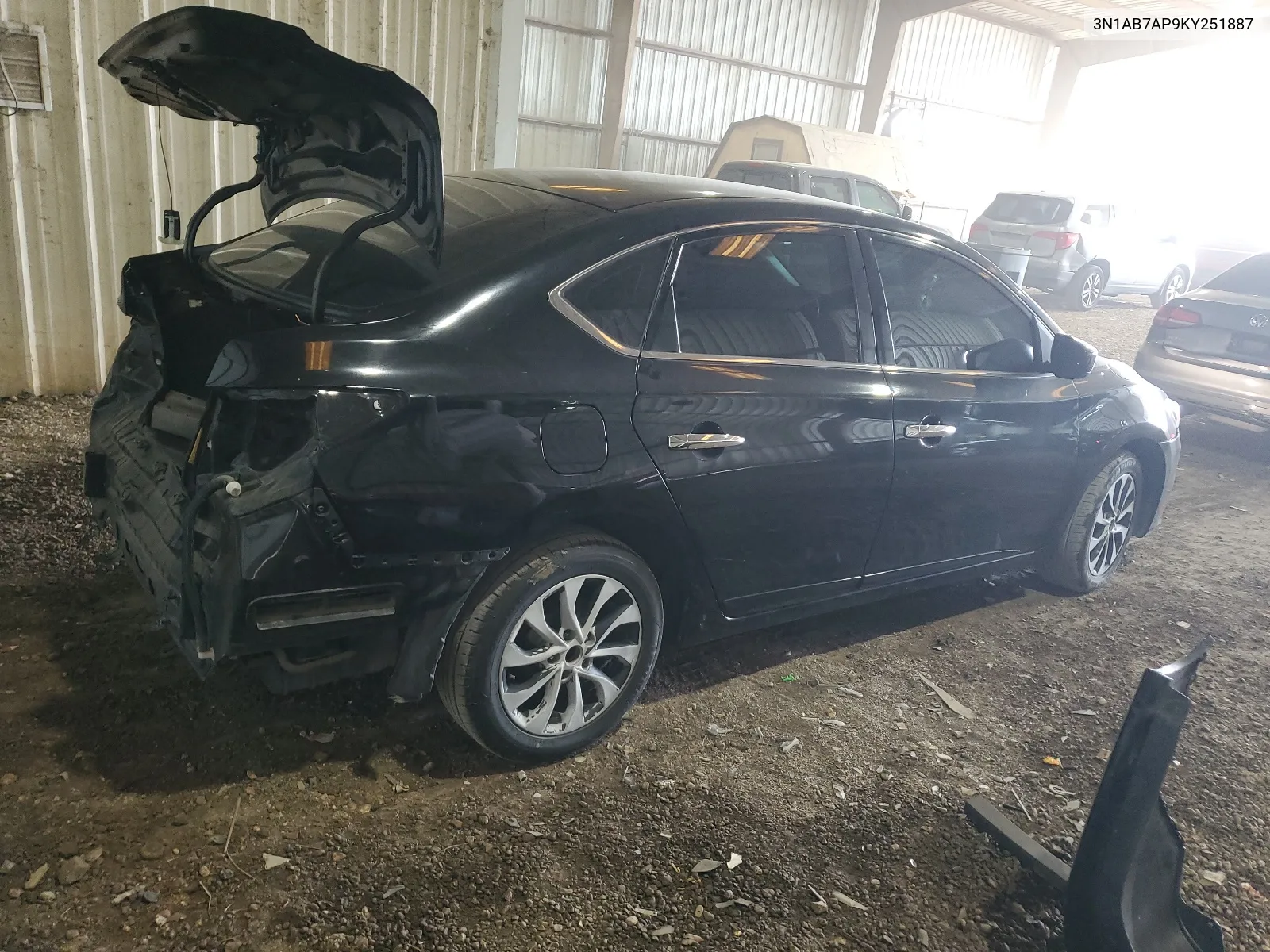 2019 Nissan Sentra S VIN: 3N1AB7AP9KY251887 Lot: 67671034