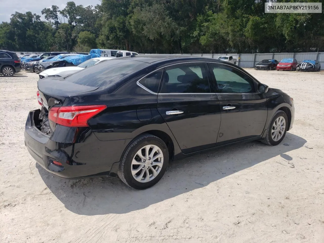 3N1AB7AP8KY219156 2019 Nissan Sentra S