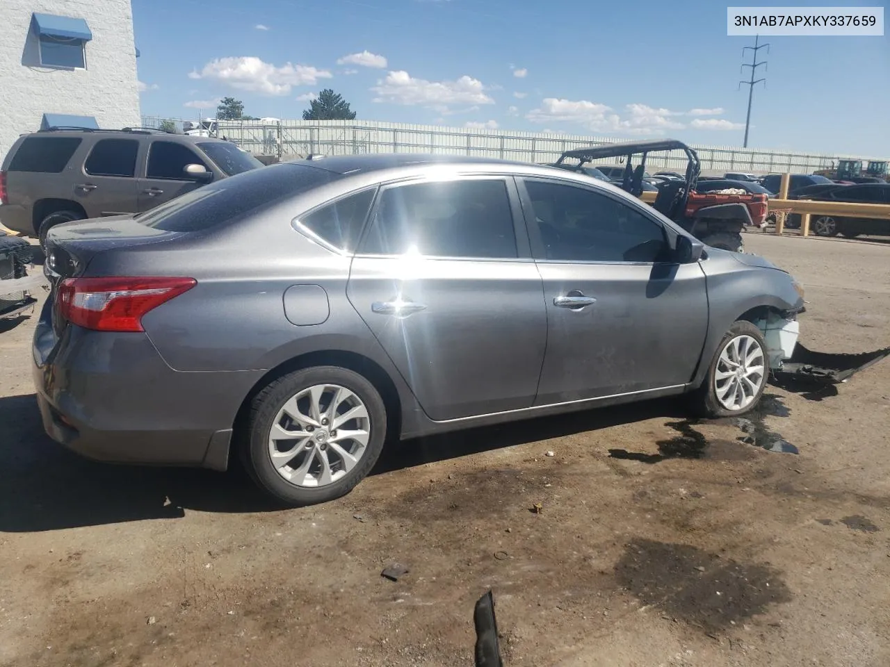 2019 Nissan Sentra S VIN: 3N1AB7APXKY337659 Lot: 67798544