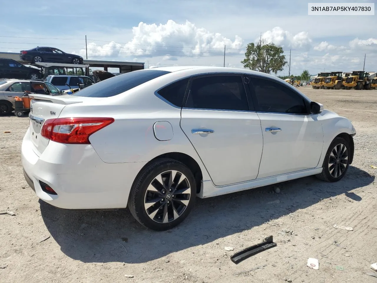 2019 Nissan Sentra S VIN: 3N1AB7AP5KY407830 Lot: 68115924