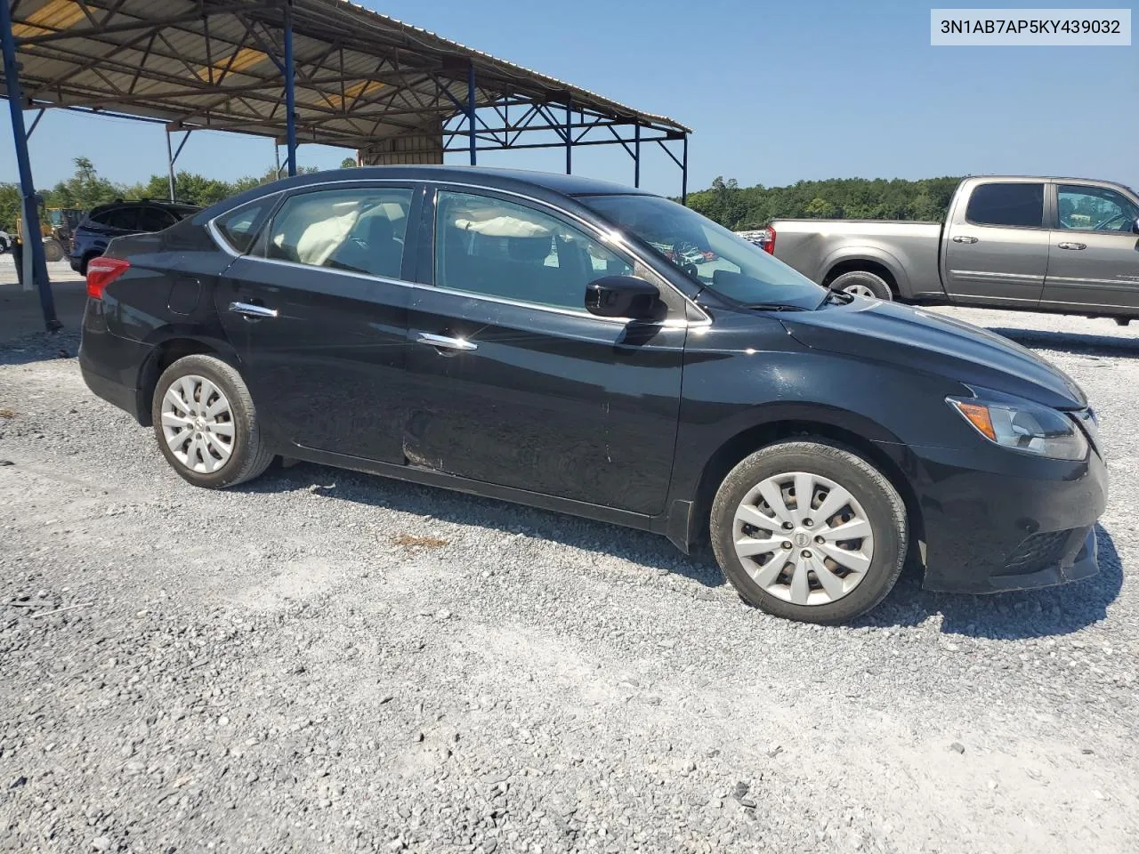 2019 Nissan Sentra S VIN: 3N1AB7AP5KY439032 Lot: 68298254