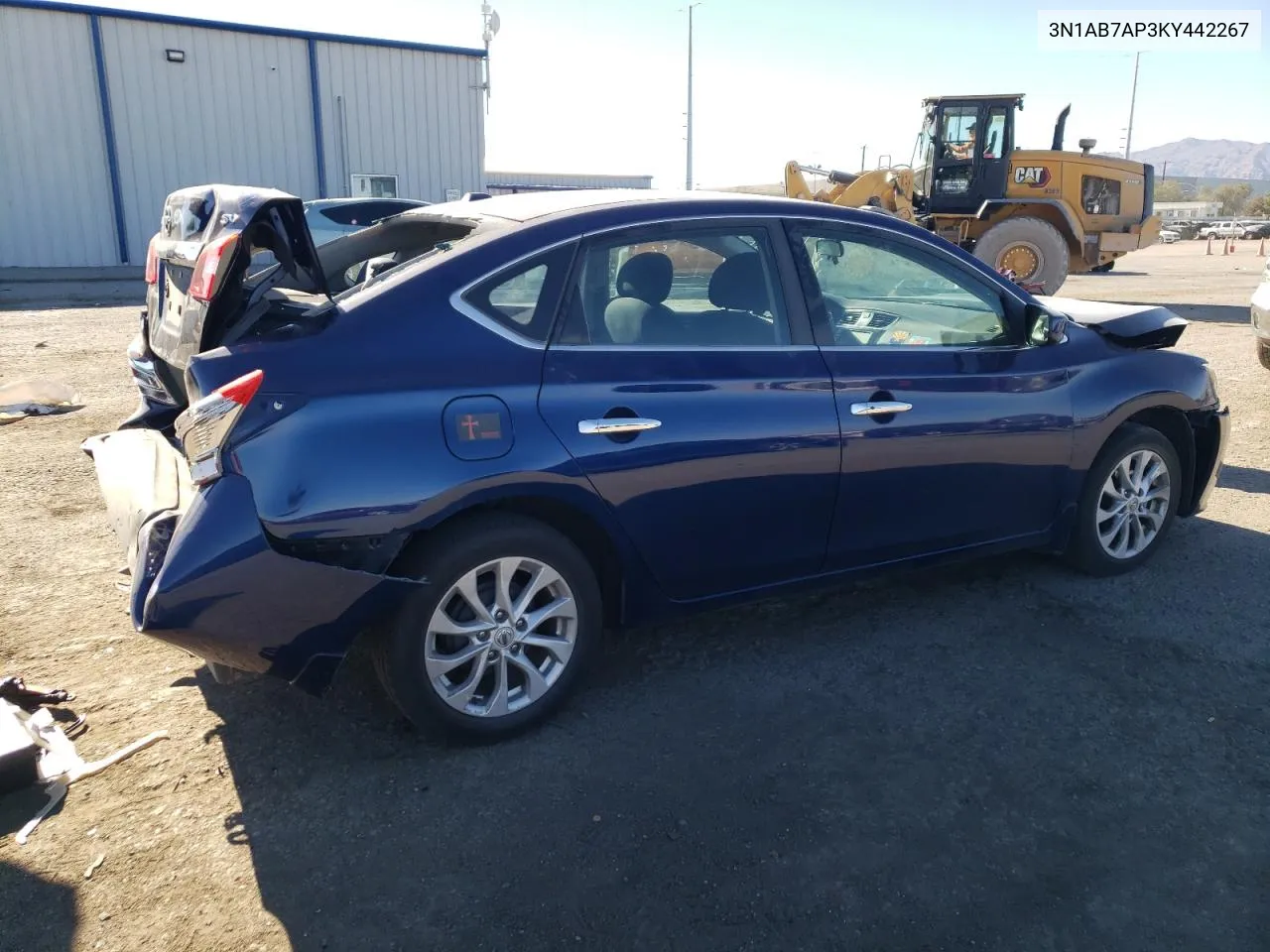 2019 Nissan Sentra S VIN: 3N1AB7AP3KY442267 Lot: 68340104