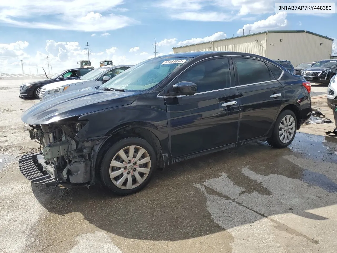 3N1AB7AP7KY448380 2019 Nissan Sentra S