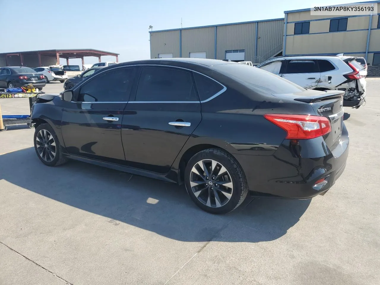 2019 Nissan Sentra S VIN: 3N1AB7AP8KY356193 Lot: 68505044