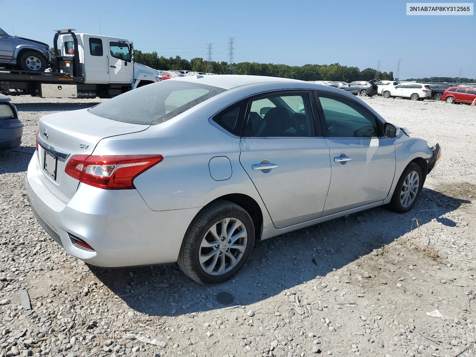 3N1AB7AP8KY312565 2019 Nissan Sentra S