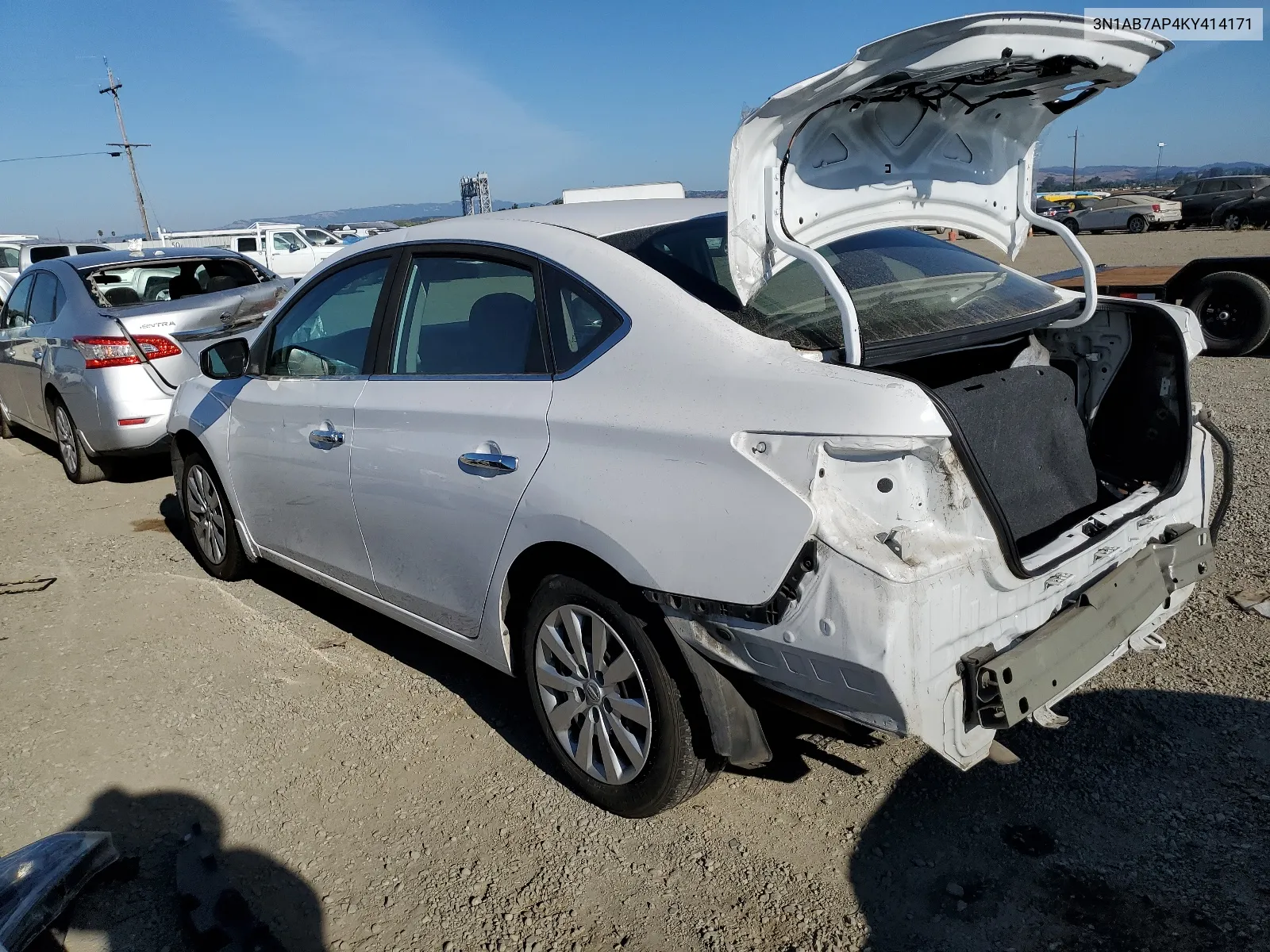 3N1AB7AP4KY414171 2019 Nissan Sentra S